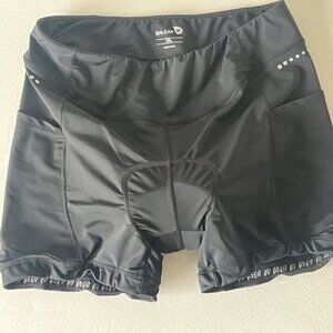 Baleaf Padded Cycling Shorts Black 2XL | Bike Shorts with Chamois